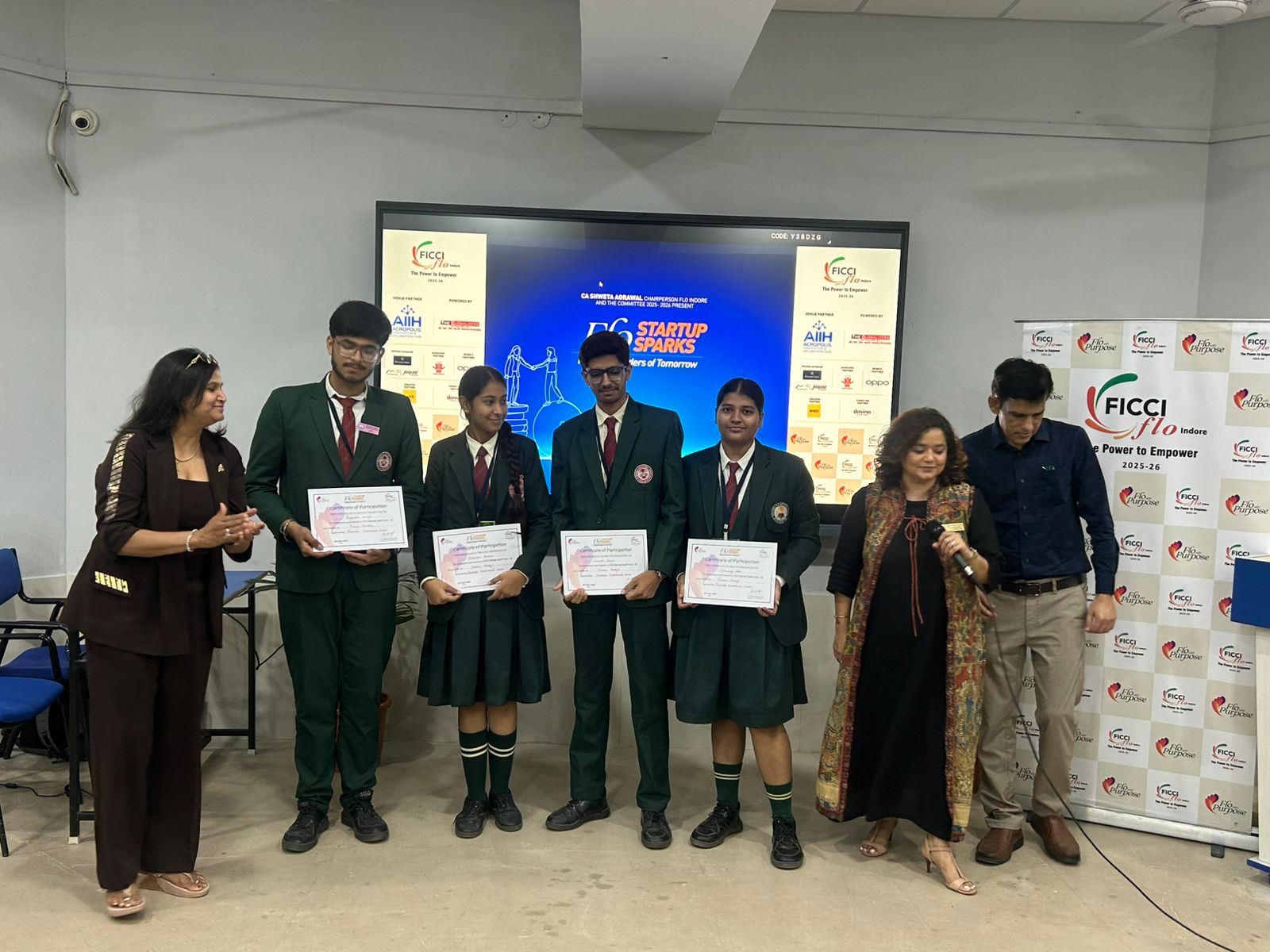 Panel judging pitches