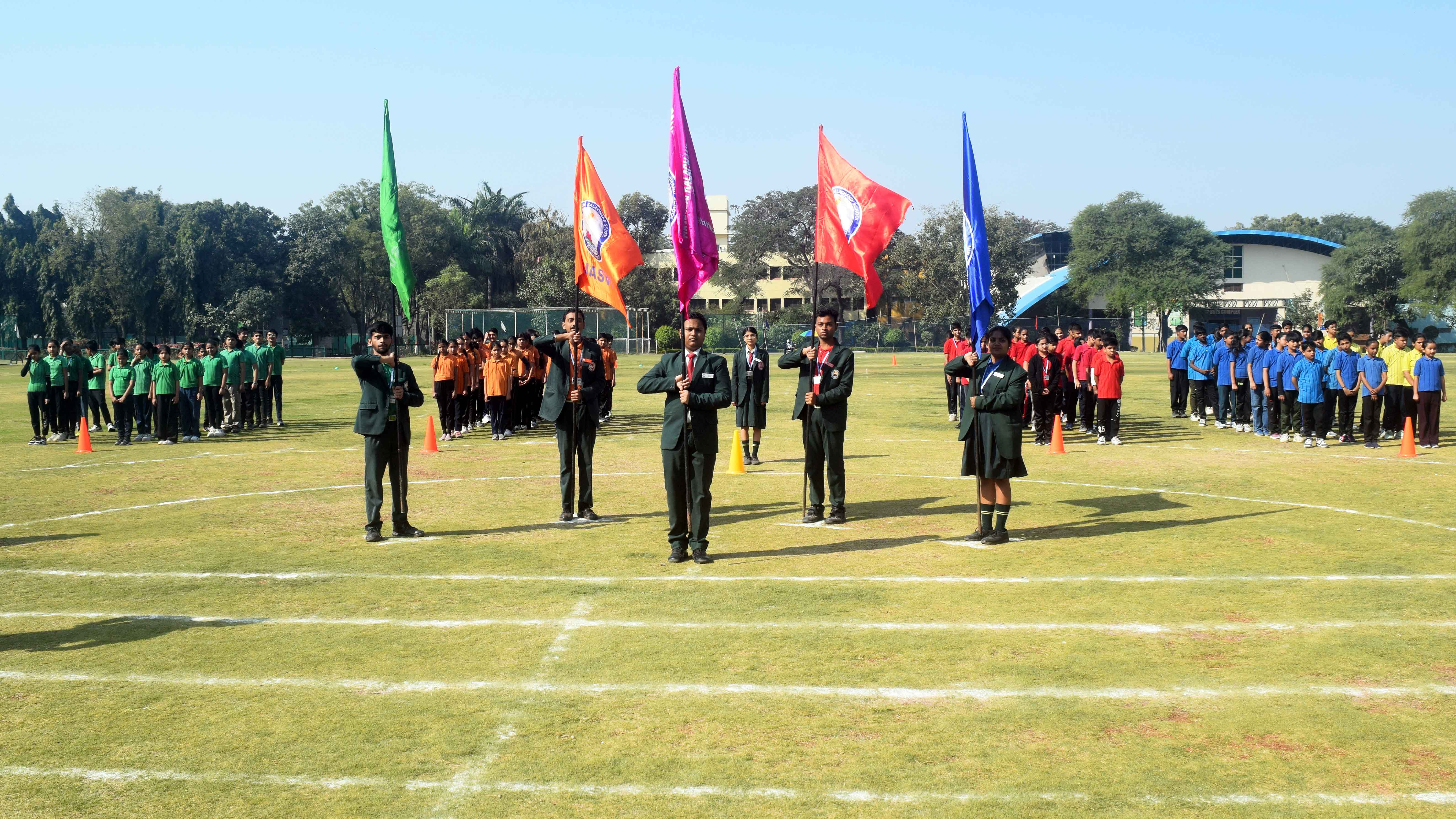 Opening ceremony of School Annual Athletic Meet